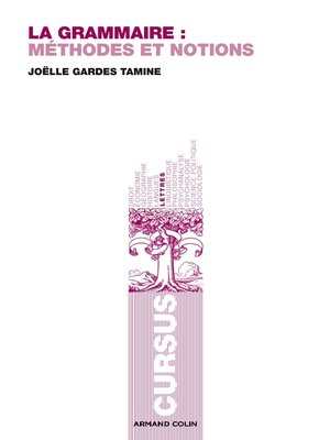 cover image of La grammaire